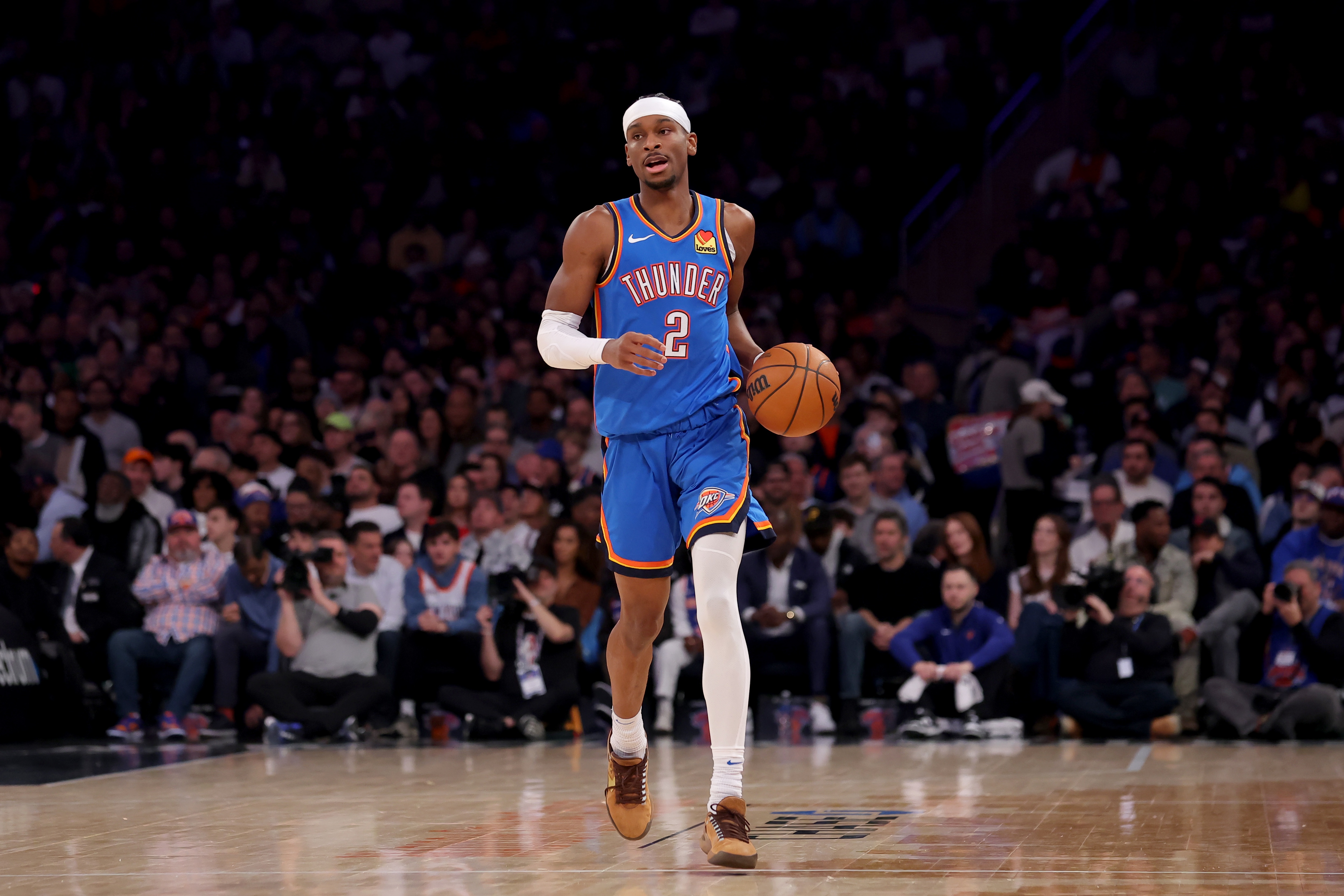 絲滑！蒂格：SGA像斯特里克蘭&雷-阿倫&吉諾比利的混合體